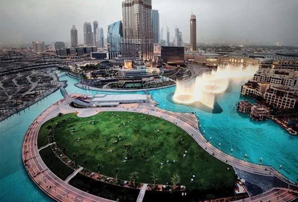حديقة البرج في دبي